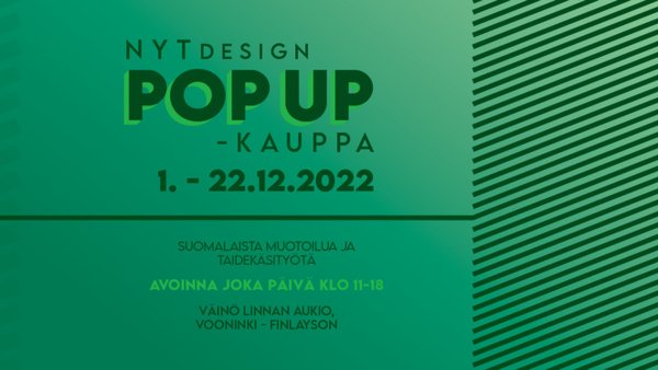Ovelia mukana NYTdesign POPUPissa Tampereella!